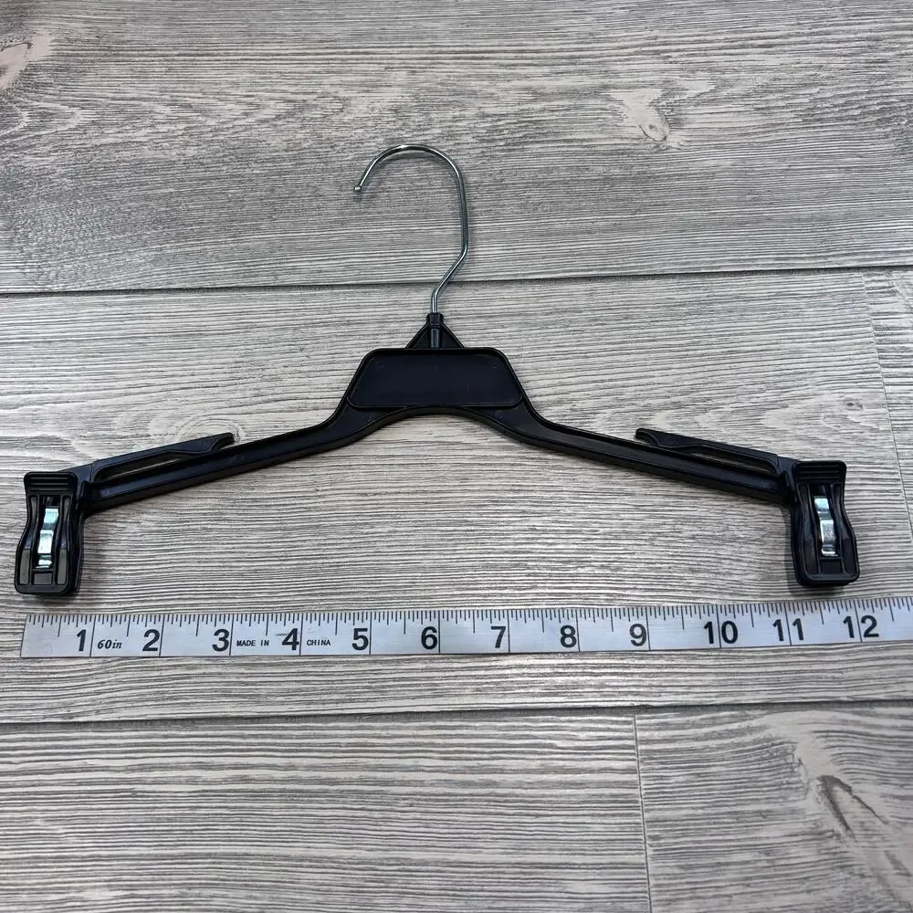StoreSupply Intimate Hangers Black 12” 40-Piece EUC